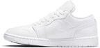 Jordan 1 Low Triple White Logo (GS)