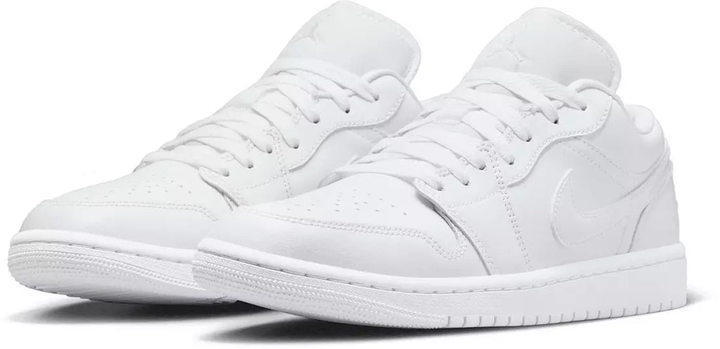 Jordan 1 Low Triple White Logo (GS)