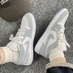 Jordan 1 Low Wolf Grey (Women's)