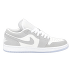 Jordan 1 Low Wolf Grey (Women's)