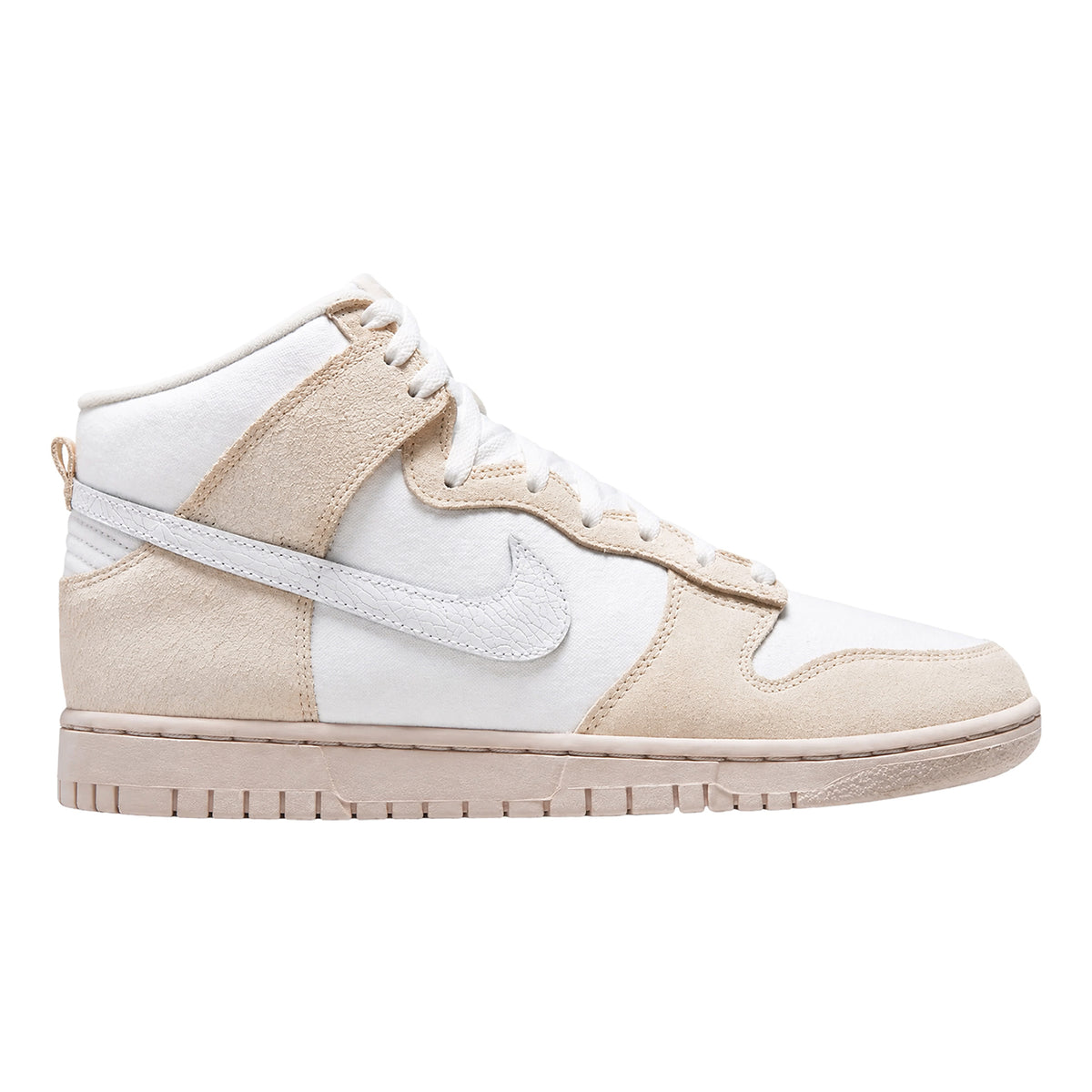 Nike Dunk High Retro PRM Cracked Leather Swoosh