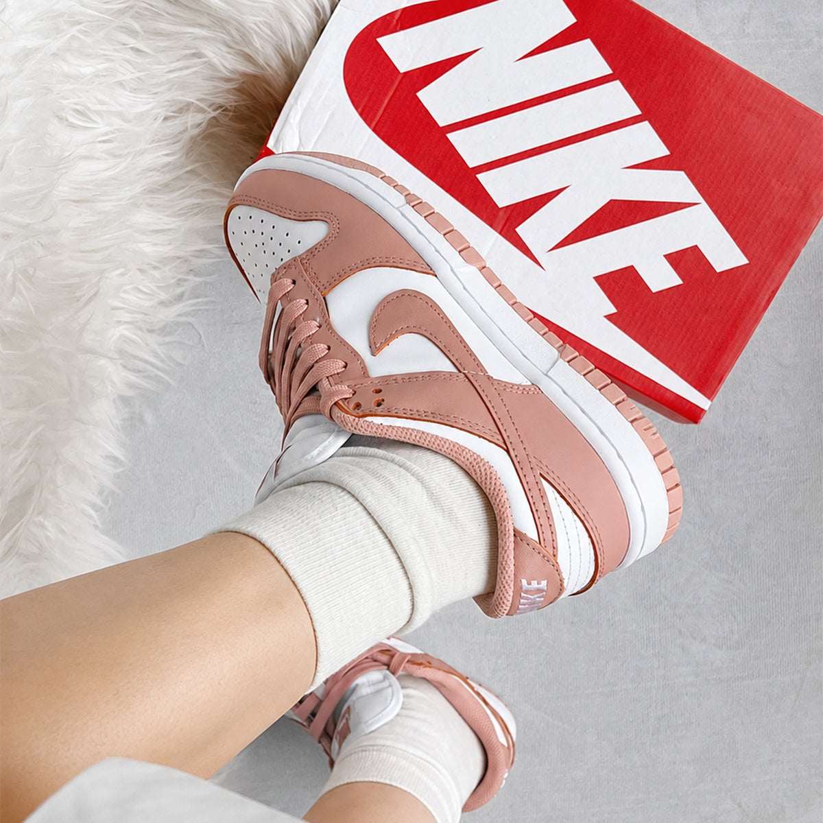 Nike Dunk Low Rose Whisper (Women's)