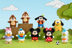 Pop Mart Disney Mickey Family Together Series Plush Keychain