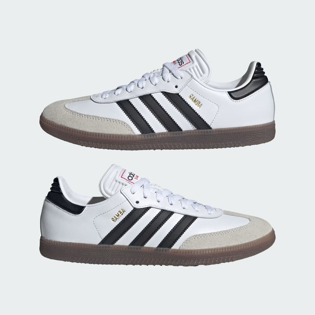 adidas Samba Indoor Cloud White Core Black Vivid Red