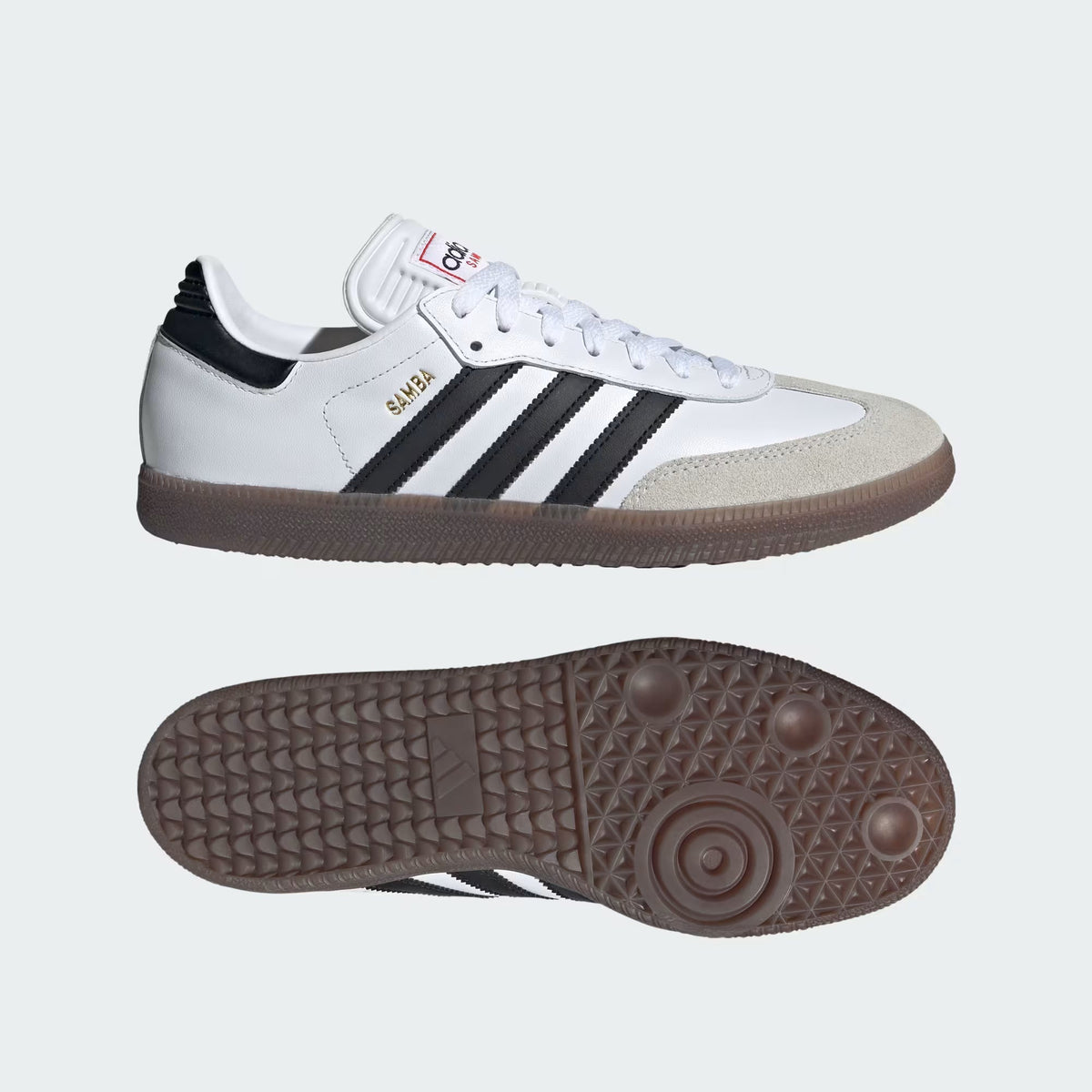 adidas Samba Indoor Cloud White Core Black Vivid Red