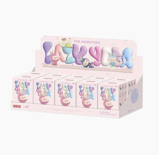 Pop Mart Labubu Lazy Yoga Series Figures