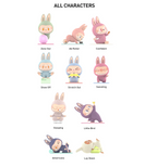 Pop Mart Labubu Lazy Yoga Series Figures