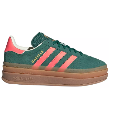 adidas Gazelle Bold Collegiate Green Signal Coral Cream White (GS)