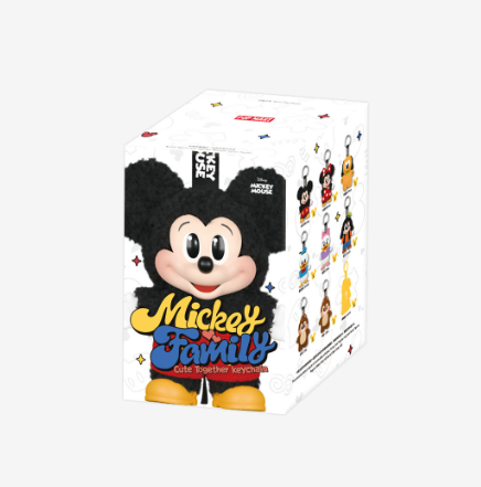Pop Mart Disney Mickey Family Together Series Plush Keychain