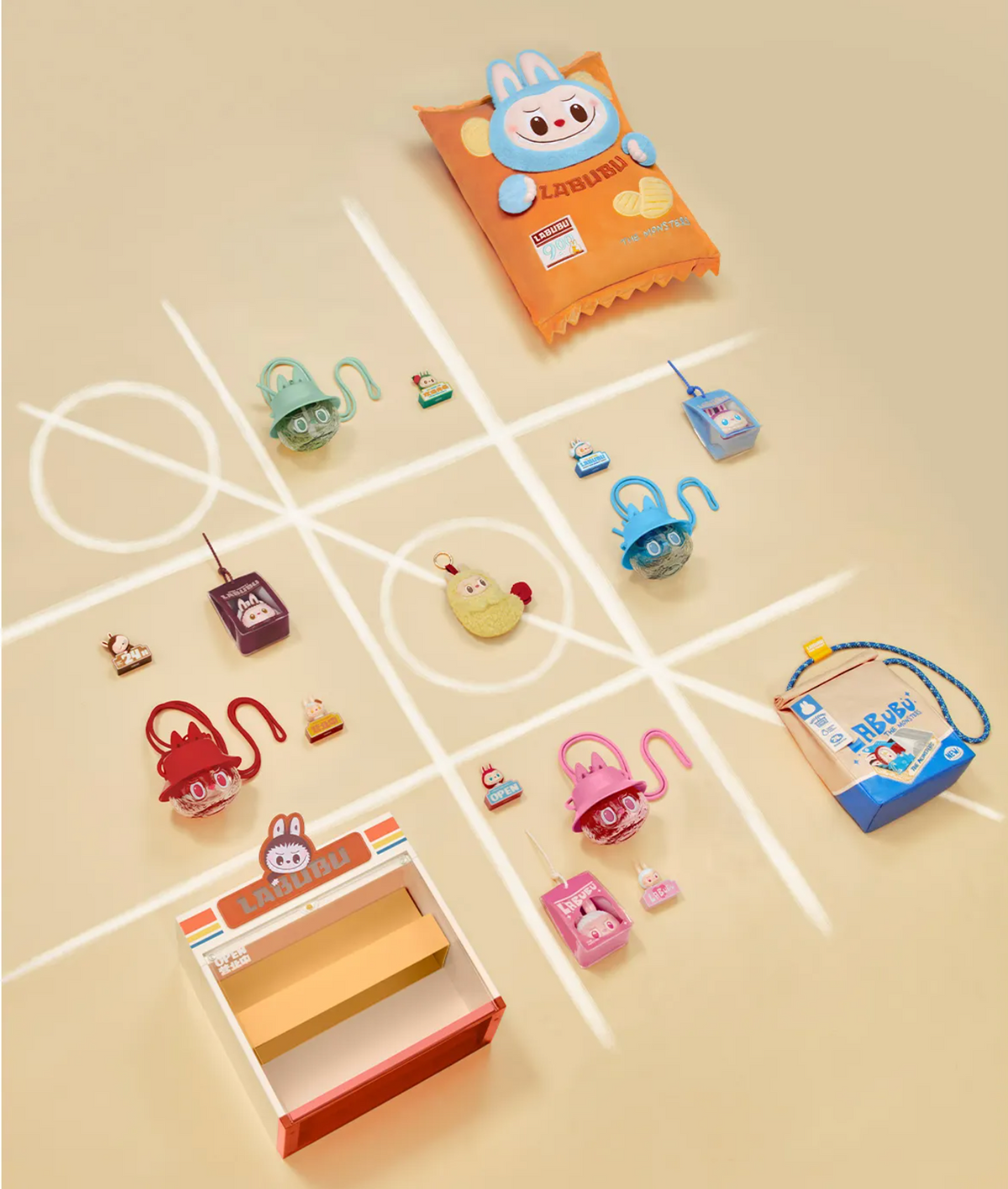 Pop Mart Labubu Earphone Case Wacky Mart Series