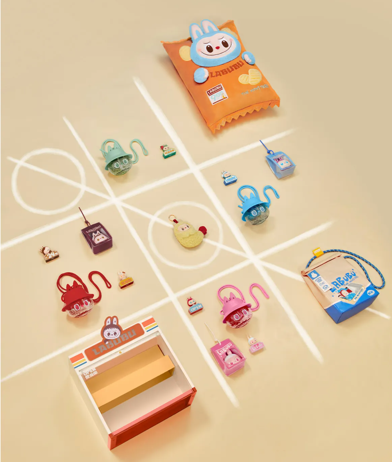 Pop Mart Labubu Earphone Case Wacky Mart Series