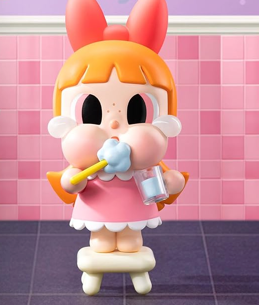 Pop Mart CryBaby x Powerpuff Girls Figures Single Blind Box