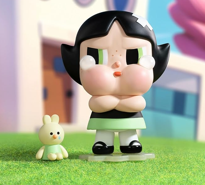 Pop Mart CryBaby x Powerpuff Girls Figures Single Blind Box
