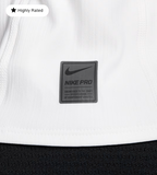 Nike Pro Hyperwarm Hood White