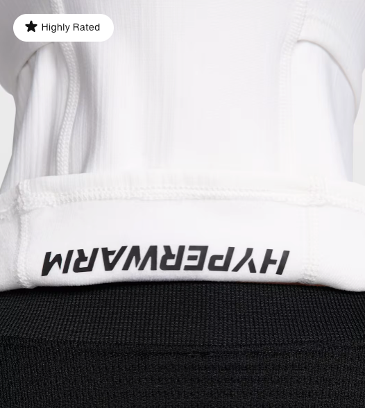 Nike Pro Hyperwarm Hood White