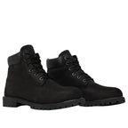 Timberland 6-Inch Premium Boot Black Nubuck (GS)