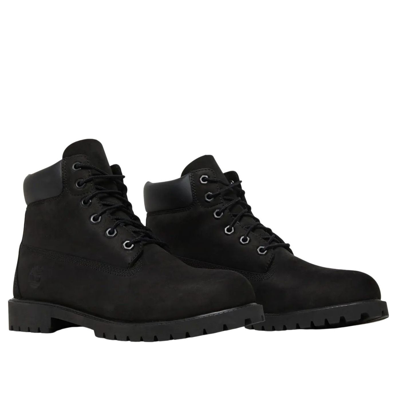 Timberland 6-Inch Premium Boot Black Nubuck (GS)