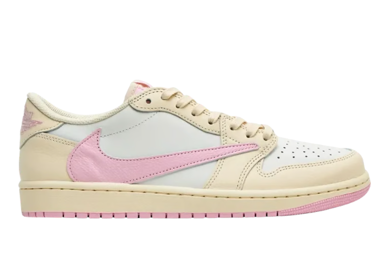 Jordan 1 Retro Low OG SP Travis Scott Shy Pink