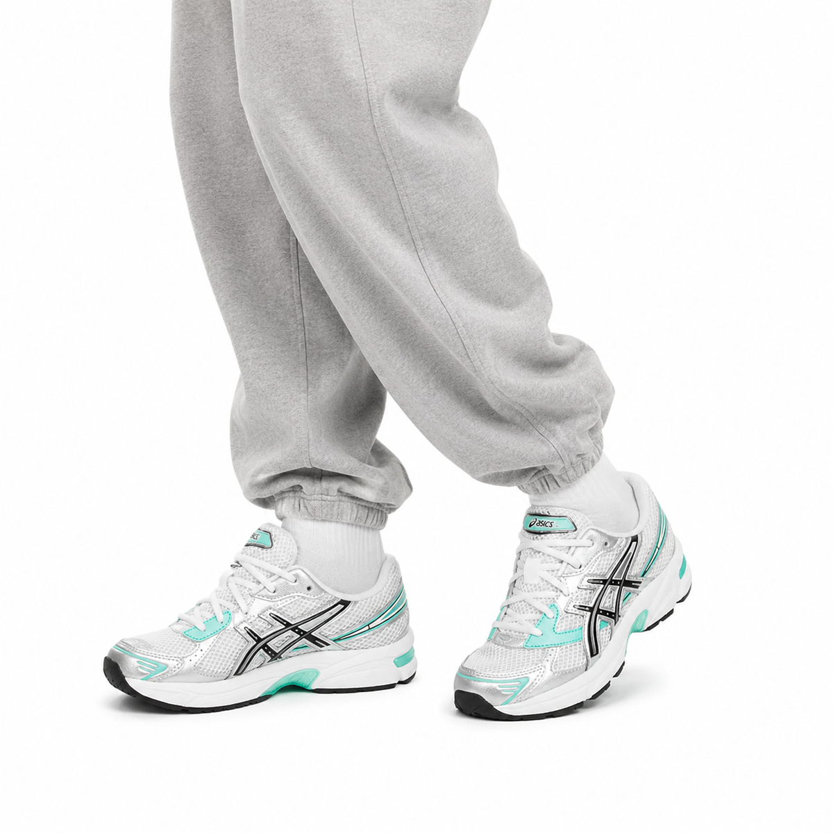 ASICS Gel-1130 White Aqua (GS)