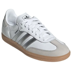 adidas Samba OG White Silver Metallic Grey (Women's)