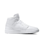 Jordan 1 Mid Triple White (2022) (Women's)