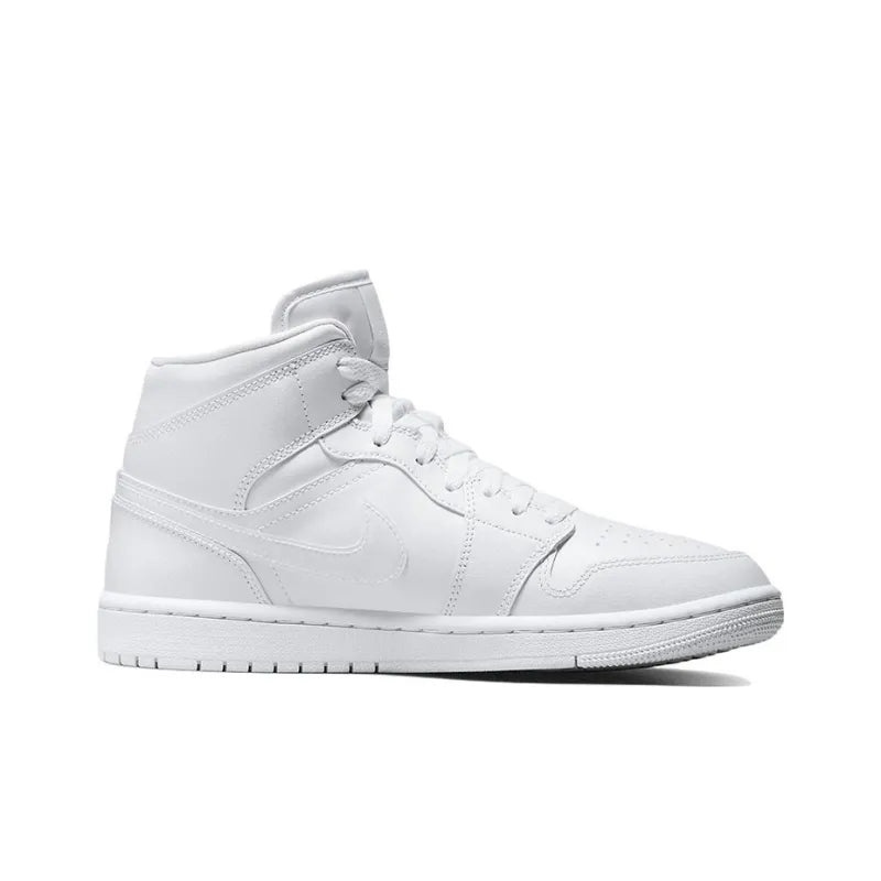 Jordan 1 Mid Triple White (2022) (Women's)