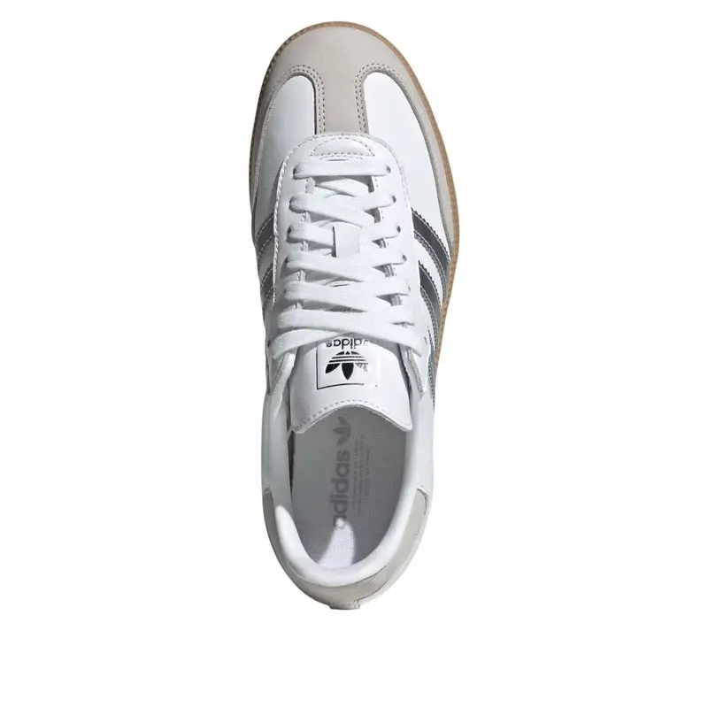 adidas Samba OG White Silver Metallic Grey (Women's)