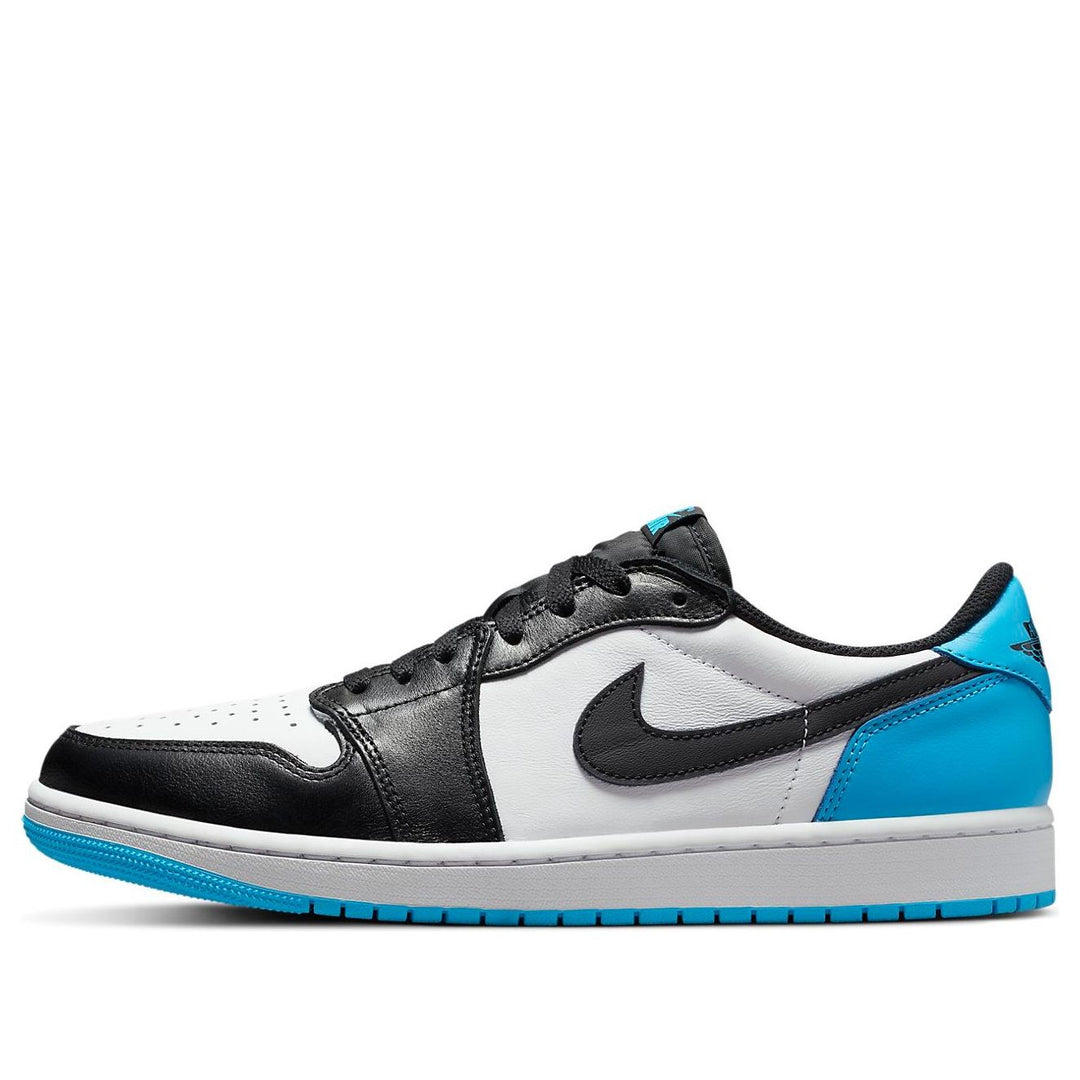 Jordan 1 Retro Low OG Black Dark Powder Blue