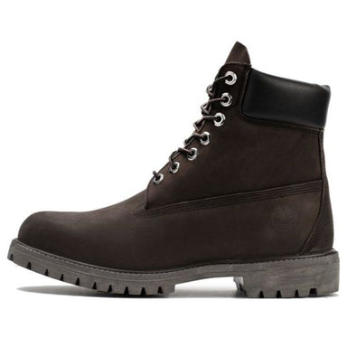 Timberland 6-Inch Premium Boot Black Nubuck (GS)