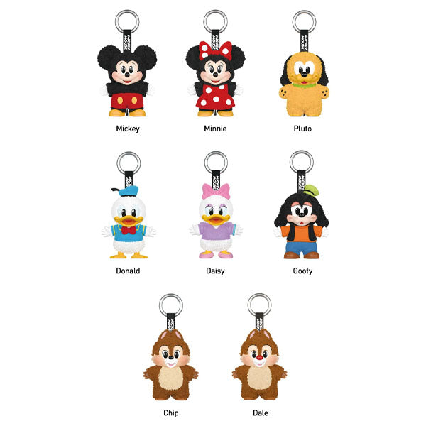 Pop Mart Disney Mickey Family Together Series Plush Keychain