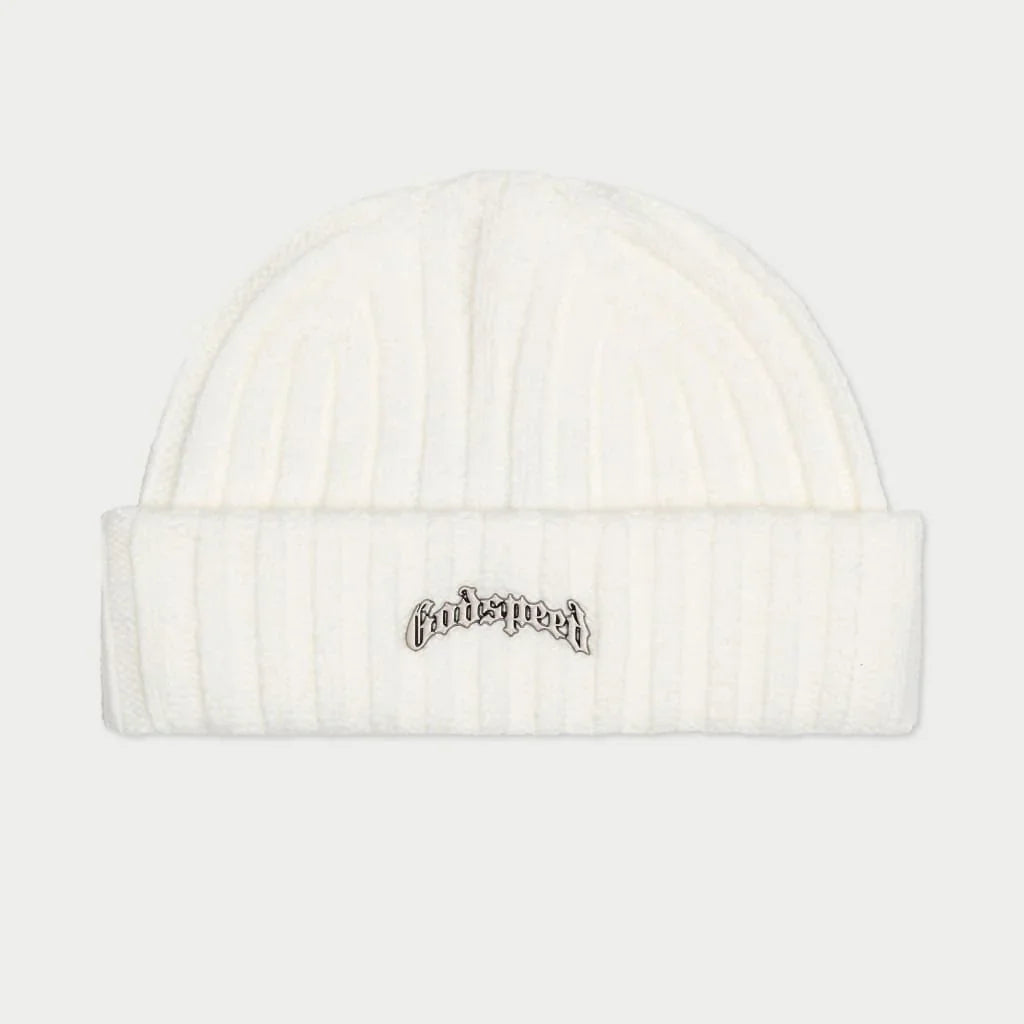 Godspeed Og Logo Emblem Beanie (Aspen Snow)