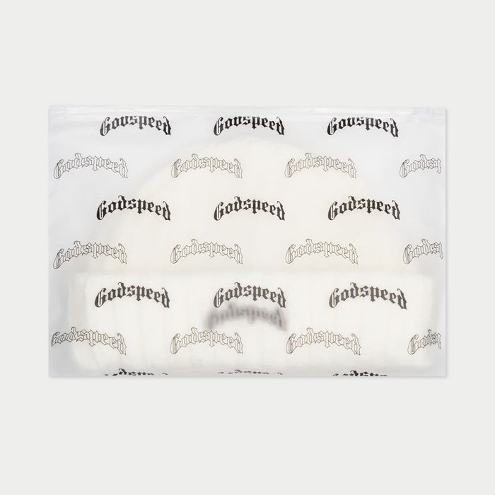Godspeed Og Logo Emblem Beanie (Aspen Snow)