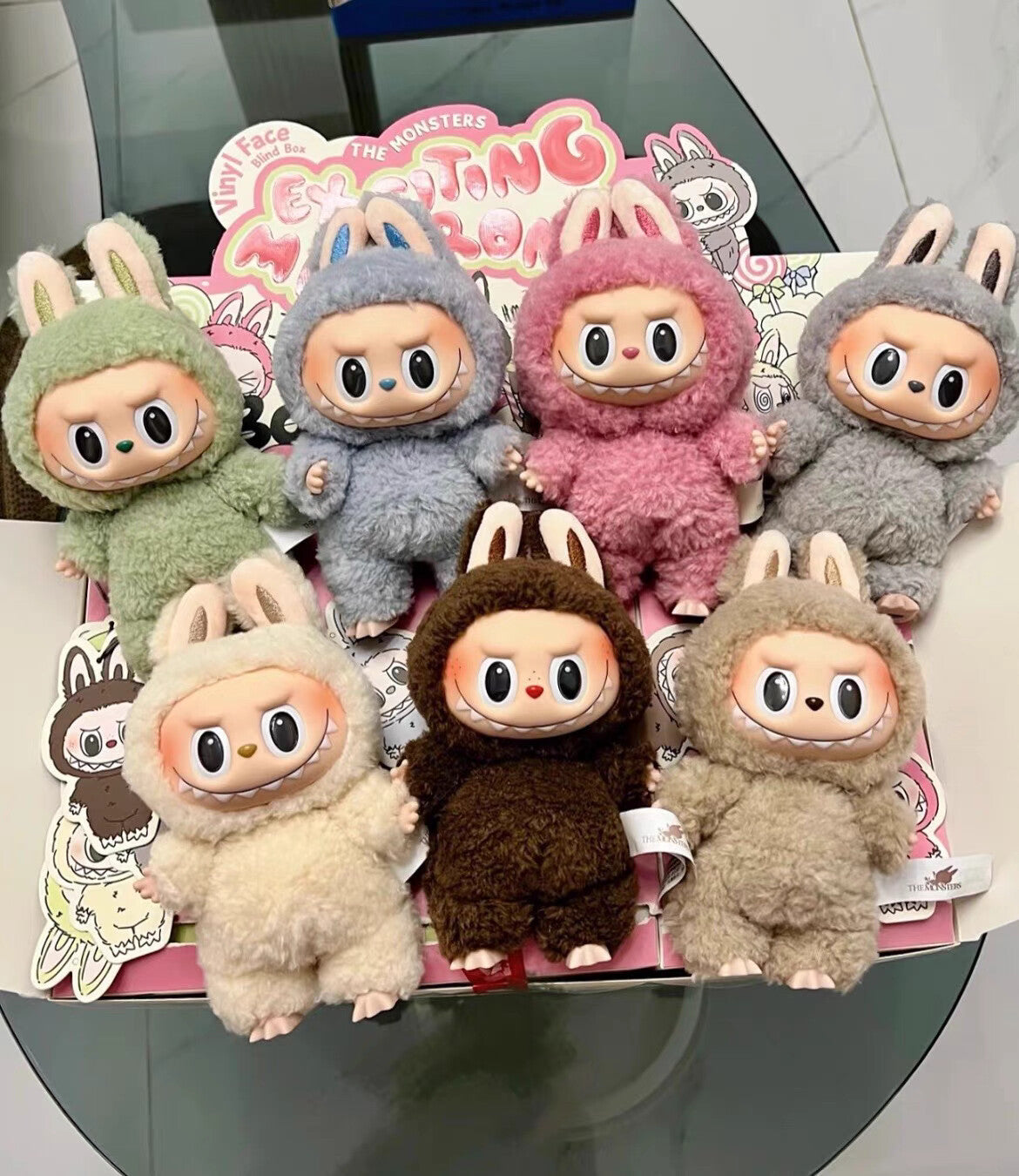 Pop Mart Labubu Exciting Macaron Vinyl Plush Pendant