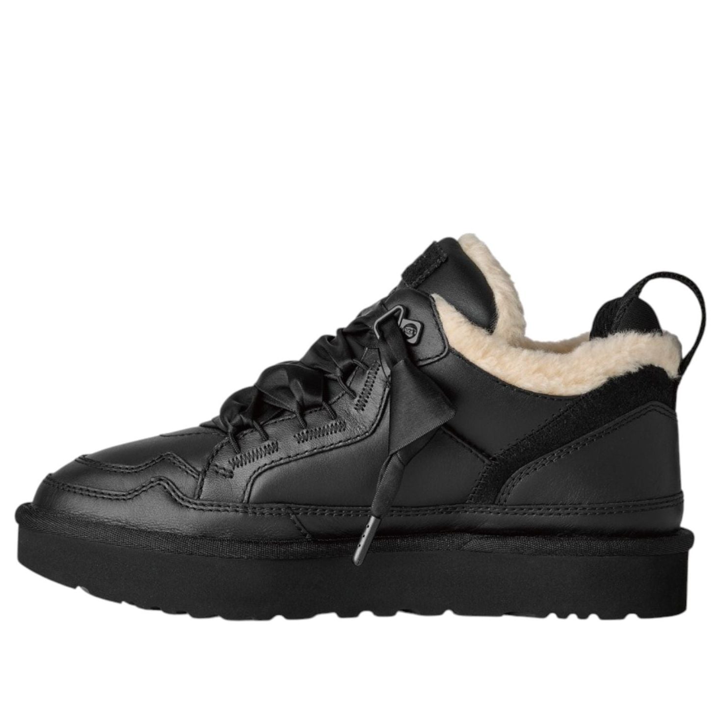 UGG Lowmel Leather Black (Women's)