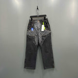 Louis Vuitton Monogram Flower Denim Pants