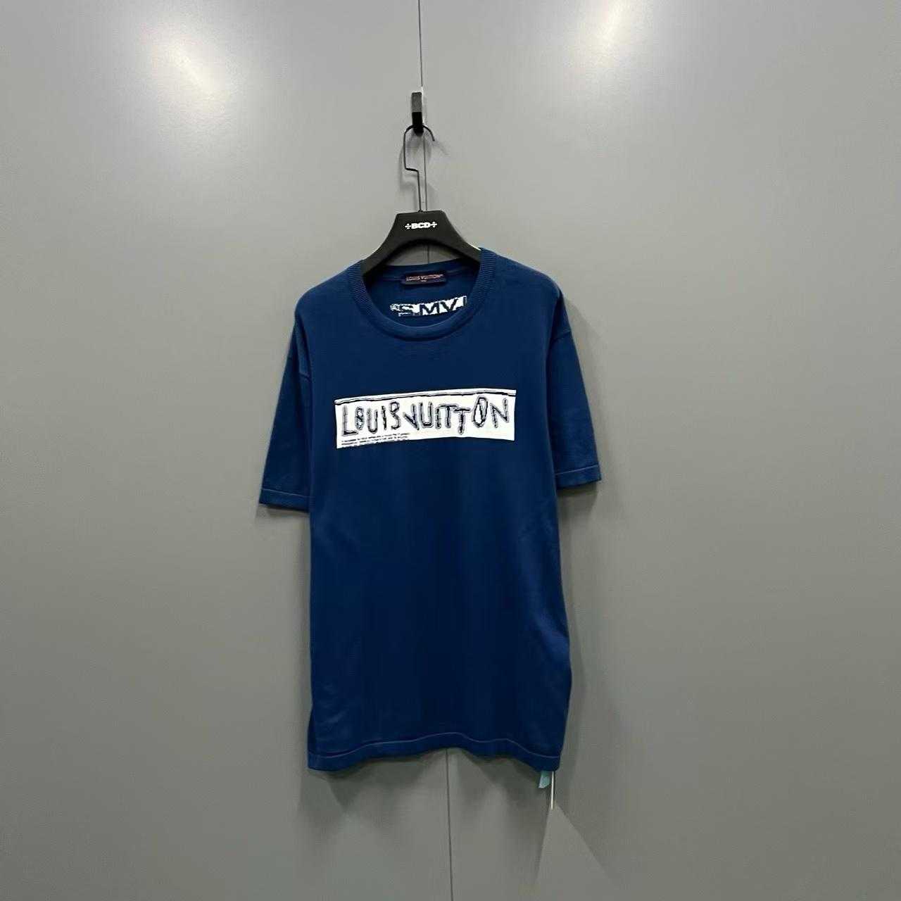 Louis Vuitton Short-Sleeved Cotton Crewneck