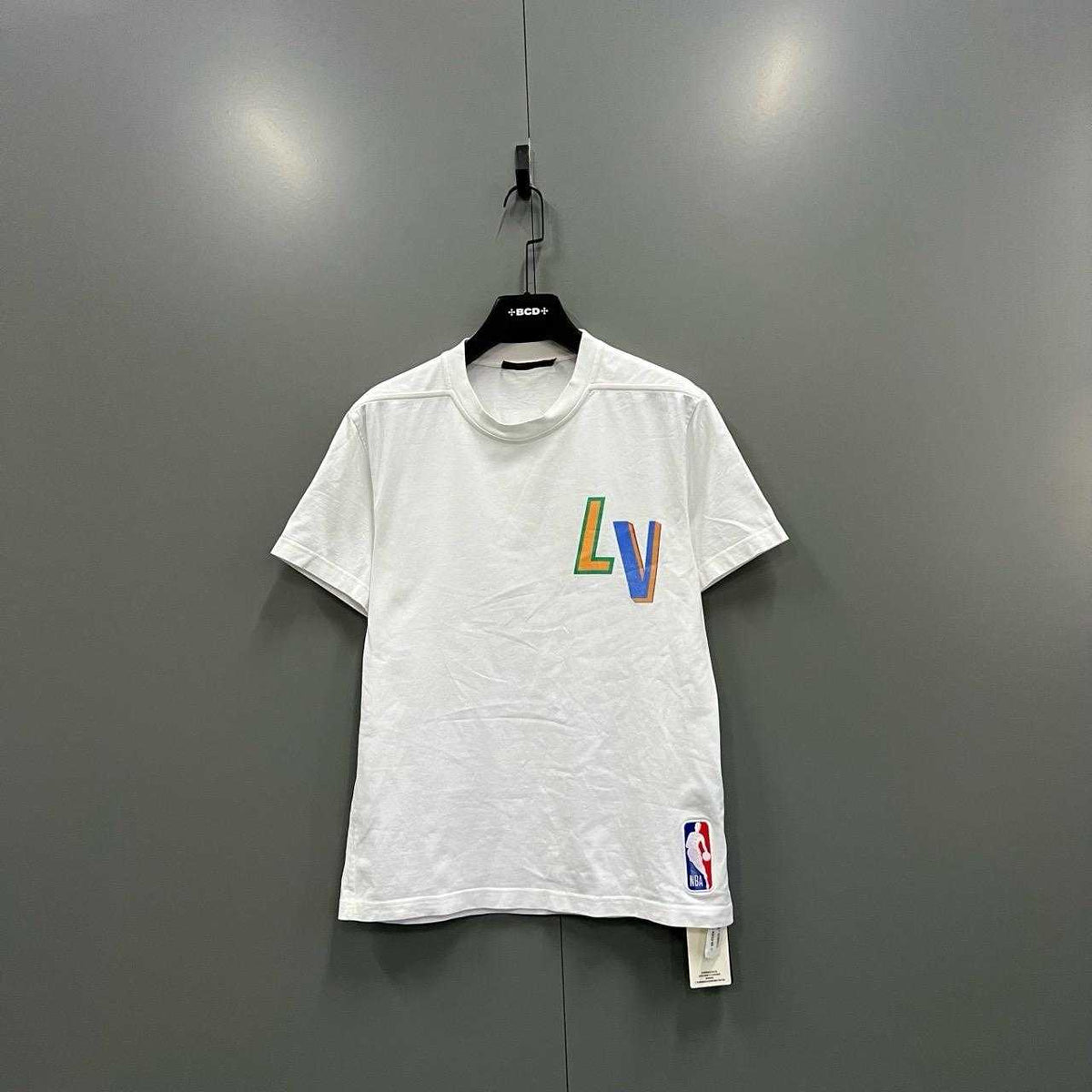 Louis Vuitton x NBA Basketball Short-Sleeved T-shirt White